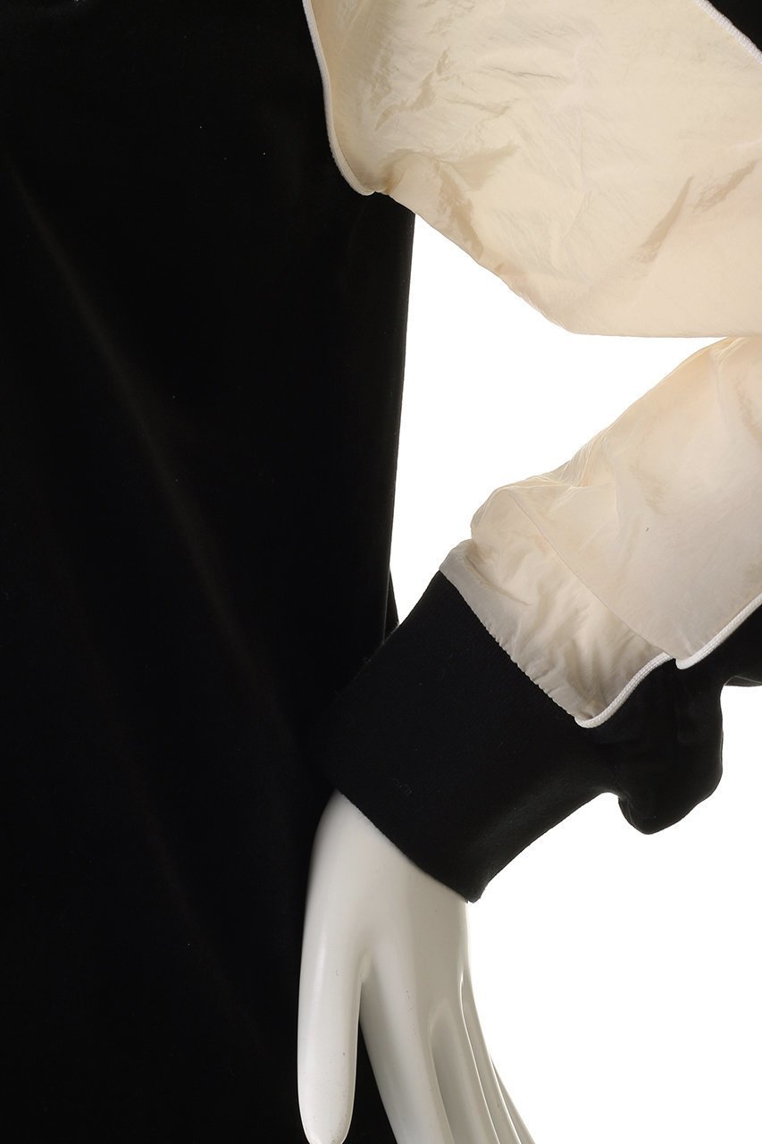 【メゾンスペシャル/MAISON SPECIAL】のVelour Combination Sporty Jersey Tops/ベロアコンビスポーティージャージトップス 人気、トレンドファッション・服の通販 founy(ファニー) 　ファッション　Fashion　レディースファッション　Fashion for Women　トップス・カットソー　Cut & Sew Tops　シャツ・ブラウス・オフィスカジュアル　Elegant Blouses & Button-Ups　ロングTシャツ・Tシャツ　Longline T-Shirts & Tees　カットソー・ベーシックTシャツ　Cut-and-Sewn Tops / Stretch Tees & Basics　ベロアトップス　Velour Tops / Velvet-Look Items　コンパクト　Compact, Small Size　スリーブ　Sleeve, Long Sleeve / Short Sleeve　ドッキング　Docking, Mixed Material　パイピング　Piping, Trim Design　ベロア　Velour, Soft Velvet　ロング　Long, Long-Length　other-6|ID: prp329100004902803 ipo3291000000036692685