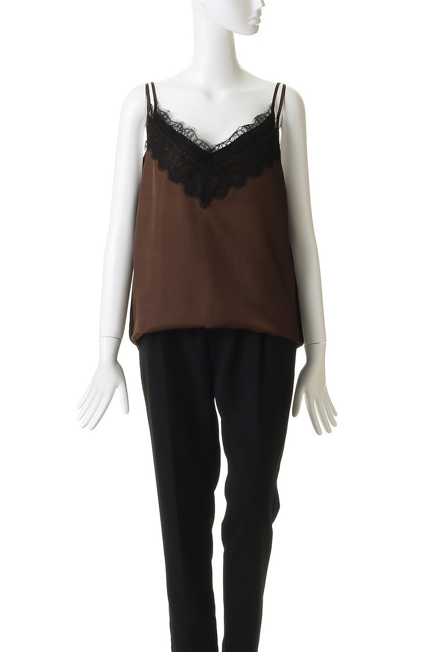 【プランク プロジェクト/PRANK PROJECT】の2WAYスカーフレースチュニック 人気、トレンドファッション・服の通販 founy(ファニー) 　ファッション　Fashion　レディースファッション　Fashion for Women　ワンピース　Dresses　チュニック　Tunic Tops & Dresses　おすすめ　Recommended / Our Picks　オケージョン　Occasion Wear　キャミソール　Camisole, Spaghetti Strap Top　サテン　Satin, Glossy Fabric　チュニック　Tunic, Long Top　レース　Lace, Lace Fabric　ワンショル　One Shoulder, Asymmetrical　other-2|ID: prp329100004902813 ipo3291000000036745134