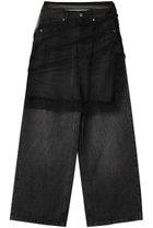 【プランク プロジェクト/PRANK PROJECT】のチュールスカートレイヤードデニム BLK(ブラック)|ID: prp329100004902818 ipo3291000000036692980