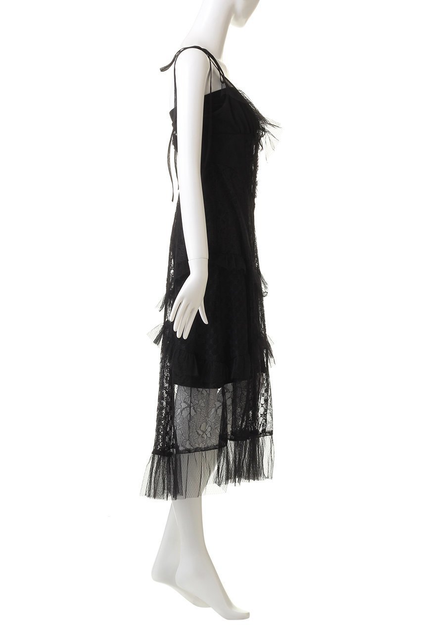 【メゾンスペシャル/MAISON SPECIAL】のDocking Lace Tulle Frill Maxidresses/ドッキングレースチュールフリルワンピース 人気、トレンドファッション・服の通販 founy(ファニー) 　ファッション　Fashion　レディースファッション　Fashion for Women　ワンピース　Dresses　フォーマル・パーティードレス・結婚式用ドレス　Elegant & Casual Dresses　チュニック　Tunic Tops & Dresses　おすすめ　Recommended / Our Picks　チェック　Check, Plaid, Tartan　チュニック　Tunic, Long Top　デニム　Denim, Jeans Material　ブルゾン　Blouson, Bomber Jacket　マキシ　Maxi, Full Length　リボン　Ribbon, Bow　レース　Lace, Lace Fabric　ロング　Long, Long-Length　other-3|ID: prp329100004902820 ipo3291000000036693023