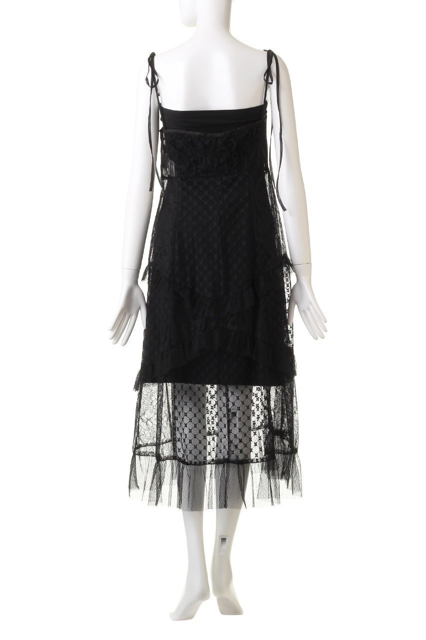 【メゾンスペシャル/MAISON SPECIAL】のDocking Lace Tulle Frill Maxidresses/ドッキングレースチュールフリルワンピース 人気、トレンドファッション・服の通販 founy(ファニー) 　ファッション　Fashion　レディースファッション　Fashion for Women　ワンピース　Dresses　フォーマル・パーティードレス・結婚式用ドレス　Elegant & Casual Dresses　チュニック　Tunic Tops & Dresses　おすすめ　Recommended / Our Picks　チェック　Check, Plaid, Tartan　チュニック　Tunic, Long Top　デニム　Denim, Jeans Material　ブルゾン　Blouson, Bomber Jacket　マキシ　Maxi, Full Length　リボン　Ribbon, Bow　レース　Lace, Lace Fabric　ロング　Long, Long-Length　other-4|ID: prp329100004902820 ipo3291000000036693024