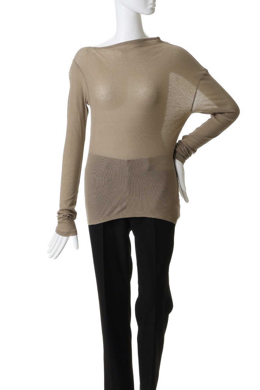 【プランク プロジェクト/PRANK PROJECT】のチュールレイヤードドレープトップ 人気、トレンドファッション・服の通販 founy(ファニー) 　ファッション　Fashion　レディースファッション　Fashion for Women　トップス・カットソー　Cut & Sew Tops　シャツ・ブラウス・オフィスカジュアル　Elegant Blouses & Button-Ups　ロングTシャツ・Tシャツ　Longline T-Shirts & Tees　カットソー・ベーシックTシャツ　Cut-and-Sewn Tops / Stretch Tees & Basics　おすすめ　Recommended / Our Picks　インナー　Innerwear　シアー　Sheer, See-Through　スリーブ　Sleeve, Long Sleeve / Short Sleeve　テレコ　Ribbed, Rib Stitch　ドレープ　Drape, Draping Fabric　バランス　Balance, Style Balance　フェミニン　Feminine, Girly　フォルム　Silhouette, Form　ボトム　Bottoms, Lower Wear　ロング　Long, Long-Length　other-6|ID: prp329100004902822 ipo3291000000036693045