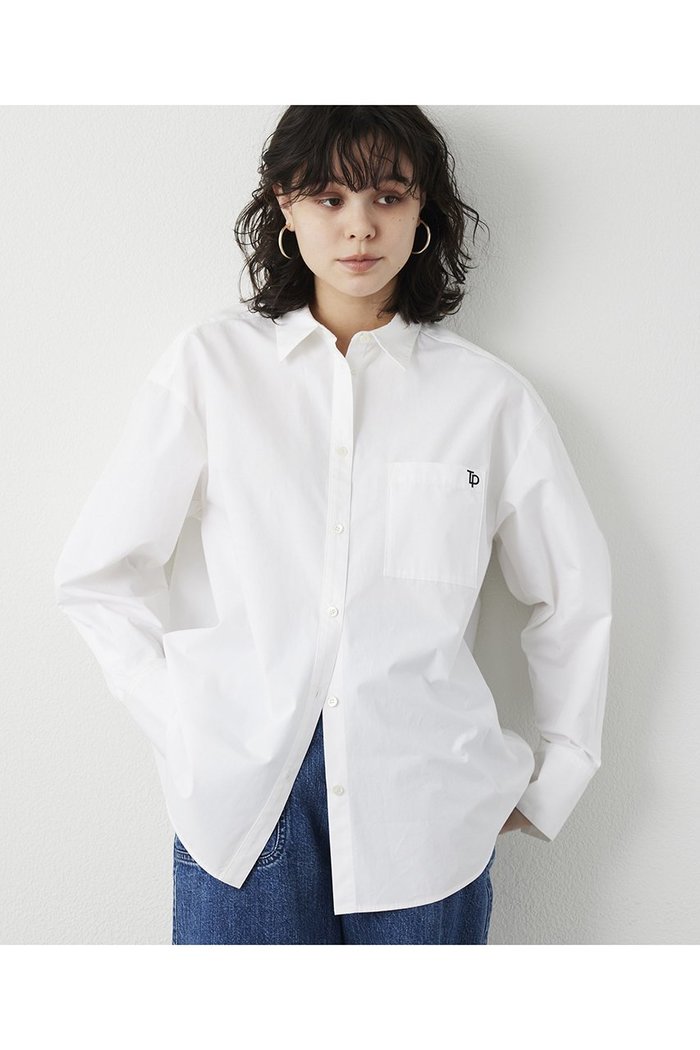 【ウィムガゼット/Whim Gazette】の【THE PAUSE】ポケットシシュウシャツ インテリア・キッズ・メンズ・レディースファッション・服の通販 founy(ファニー) https://founy.com/ ファッション Fashion レディースファッション Fashion for Women トップス・カットソー Cut & Sew Tops シャツ・ブラウス・オフィスカジュアル Elegant Blouses & Button-Ups インド Indian Textile スリーブ Sleeve, Long Sleeve / Short Sleeve タイプライター Typewriter Fabric, Crisp Cotton ポケット Pocket, Pocket Detail レギュラー Regular, Standard Fit ロング Long, Long-Length |ID: prp329100004902823 ipo3291000000036693048