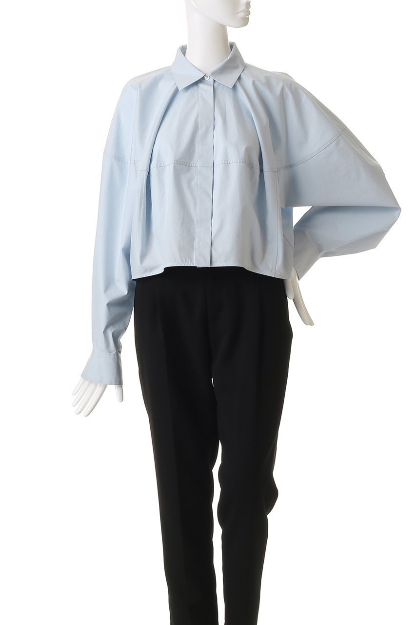 【クラネ/CLANE】のRIBBON TIED COMPACT SHIRTS シャツ/ブラウス 人気、トレンドファッション・服の通販 founy(ファニー) ファッション Fashion レディースファッション Fashion for Women トップス・カットソー Cut & Sew Tops シャツ・ブラウス・オフィスカジュアル Elegant Blouses & Button-Ups ロングTシャツ・Tシャツ Longline T-Shirts & Tees ショート Short, Short Length シンプル Simple, Minimal スリーブ Sleeve, Long Sleeve / Short Sleeve バランス Balance, Style Balance リボン Ribbon, Bow ロング Long, Long-Length エレガント 上品 Elegant other-7|ID: prp329100004902831 ipo3291000000036693325