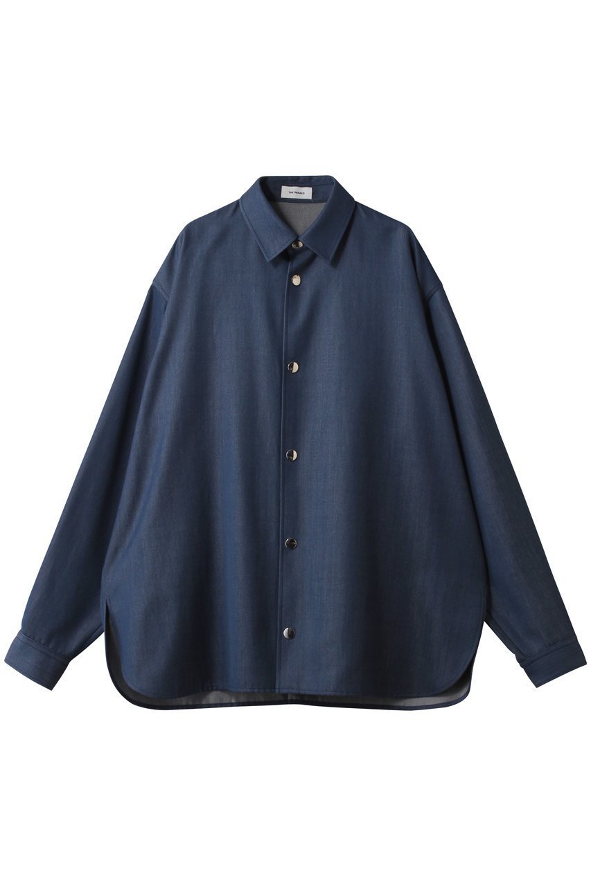 【ザ リラクス/THE RERACS / MEN】の【MEN】デニムシャツ インテリア・キッズ・メンズ・レディースファッション・服の通販 founy(ファニー) 　ファッション　Fashion　メンズファッション　Fashion for Men　スリーブ　Sleeve, Long Sleeve / Short Sleeve　デニム　Denim, Jeans Material　リラックス　Relax, Relaxed Fit　ロング　Long, Long-Length　新作・新入荷　New Arrivals / New In　インディゴ|ID: prp329100004902836 ipo3291000000036693387