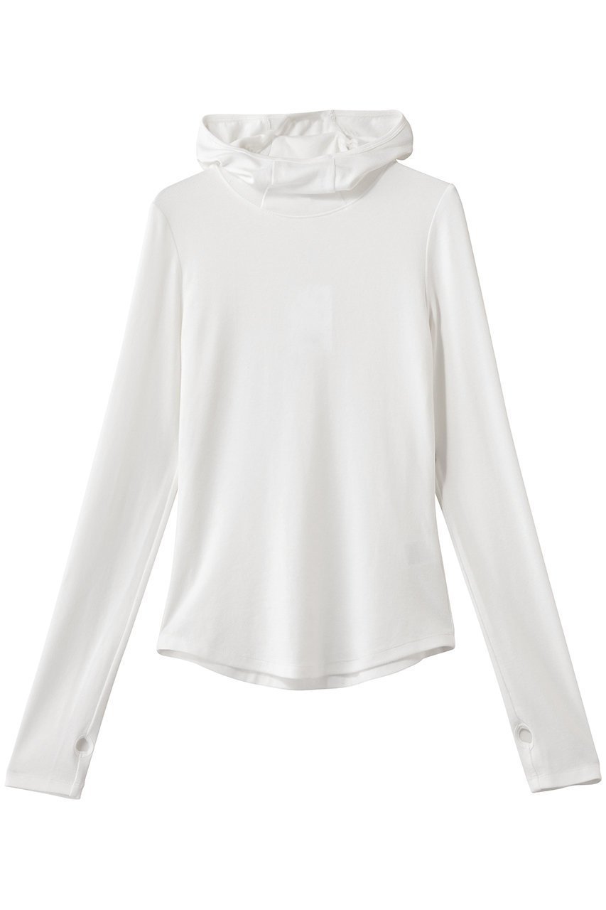 【クラネ/CLANE】のSOFT HOODED HIGH NECK TOPS Tシャツ/カットソー 人気、トレンドファッション・服の通販 founy(ファニー) 　ファッション　Fashion　レディースファッション　Fashion for Women　トップス・カットソー　Cut & Sew Tops　シャツ・ブラウス・オフィスカジュアル　Elegant Blouses & Button-Ups　ロングTシャツ・Tシャツ　Longline T-Shirts & Tees　カットソー・ベーシックTシャツ　Cut-and-Sewn Tops / Stretch Tees & Basics　インナー　Innerwear　カットソー　Cut and Sewn Top　シンプル　Simple, Minimal　ジャケット　Jacket, Outerwear　スリーブ　Sleeve, Long Sleeve / Short Sleeve　ロング　Long, Long-Length　A/W・秋冬　Autumn/Winter　 other-1|ID: prp329100004902839 ipo3291000000036693413