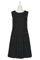 【デイジーリン/DAISY LIN】のWashable Tweed Dress “Parisienne” 人気、トレンドファッション・服の通販 founy(ファニー) ファッション Fashion レディースファッション Fashion for Women ワンピース Dresses フォーマル・パーティードレス・結婚式用ドレス Elegant & Casual Dresses チュニック Tunic Tops & Dresses アシンメトリー Asymmetrical Style エレガント 上品 Elegant 洗える Machine Washable クラシカル Classical, Vintage-Inspired 切替 Switching, Contrast Panel シェイプ Shape, Slim Fit ストレッチ Stretch, Stretchy Fabric タイツ Tights, Legwear チュニック Tunic, Long Top 定番 Standard, Basic Item 人気 Popular, Best Seller バランス Balance, Style Balance モダン Modern, Contemporary ロング Long, Long-Length thumbnail ブラックブラック|ID: prp329100004902847 ipo3291000000036693522