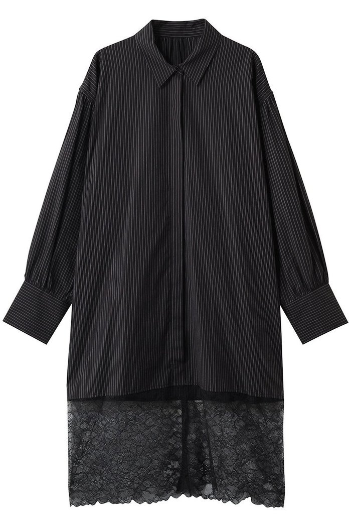 【ハー/HER.】のレースコンビシャツワンピース インテリア・キッズ・メンズ・レディースファッション・服の通販 founy(ファニー) https://founy.com/ ファッション Fashion レディースファッション Fashion for Women ワンピース Dresses シャツワンピース / 1枚で着映えコーデ Shirt Dresses チュニック Tunic Tops & Dresses おすすめ Recommended / Our Picks コンビ Combo, Combination Style ストライプ Stripe, Striped Pattern チュニック Tunic, Long Top デニム Denim, Jeans Material ボトム Bottoms, Lower Wear レース Lace, Lace Fabric ロング Long, Long-Length |ID: prp329100004902850 ipo3291000000036693540