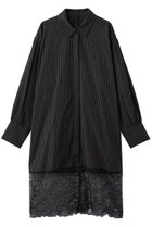 【ハー/HER.】のレースコンビシャツワンピース 人気、トレンドファッション・服の通販 founy(ファニー) ファッション Fashion レディースファッション Fashion for Women ワンピース Dresses シャツワンピース / 1枚で着映えコーデ Shirt Dresses チュニック Tunic Tops & Dresses おすすめ Recommended / Our Picks コンビ Combo, Combination Style ストライプ Stripe, Striped Pattern チュニック Tunic, Long Top デニム Denim, Jeans Material ボトム Bottoms, Lower Wear レース Lace, Lace Fabric ロング Long, Long-Length thumbnail ブラック|ID: prp329100004902850 ipo3291000000036693541