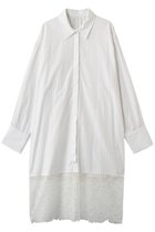 【ハー/HER.】のレースコンビシャツワンピース 人気、トレンドファッション・服の通販 founy(ファニー) ファッション Fashion レディースファッション Fashion for Women ワンピース Dresses シャツワンピース / 1枚で着映えコーデ Shirt Dresses チュニック Tunic Tops & Dresses おすすめ Recommended / Our Picks コンビ Combo, Combination Style ストライプ Stripe, Striped Pattern チュニック Tunic, Long Top デニム Denim, Jeans Material ボトム Bottoms, Lower Wear レース Lace, Lace Fabric ロング Long, Long-Length thumbnail オフホワイト|ID: prp329100004902850 ipo3291000000036693542