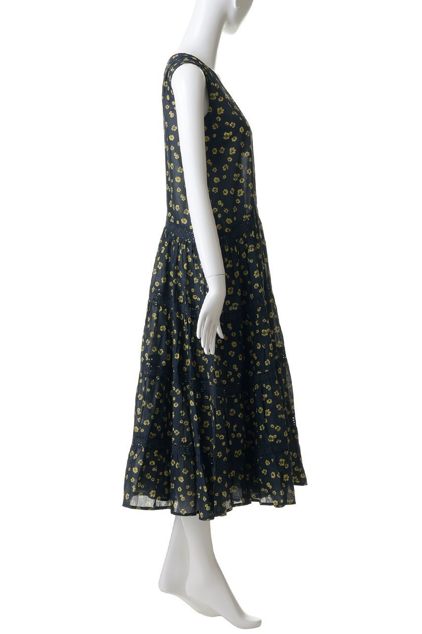 【マーレット/MERLETTE】のWALLIS PRINT フラワープリント Vネックティアードドレス 人気、トレンドファッション・服の通販 founy(ファニー) 　ファッション　Fashion　レディースファッション　Fashion for Women　ワンピース　Dresses　フォーマル・パーティードレス・結婚式用ドレス　Elegant & Casual Dresses　チュニック　Tunic Tops & Dresses　チュニック　Tunic, Long Top　ティアード　Tiered, Tiered Style　ドレス　Dress, One-Piece　フェミニン　Feminine, Girly　フラワー　Flower, Floral　プリント　Print, Printed Pattern　モダン　Modern, Contemporary　other-3|ID: prp329100004902854 ipo3291000000036693588