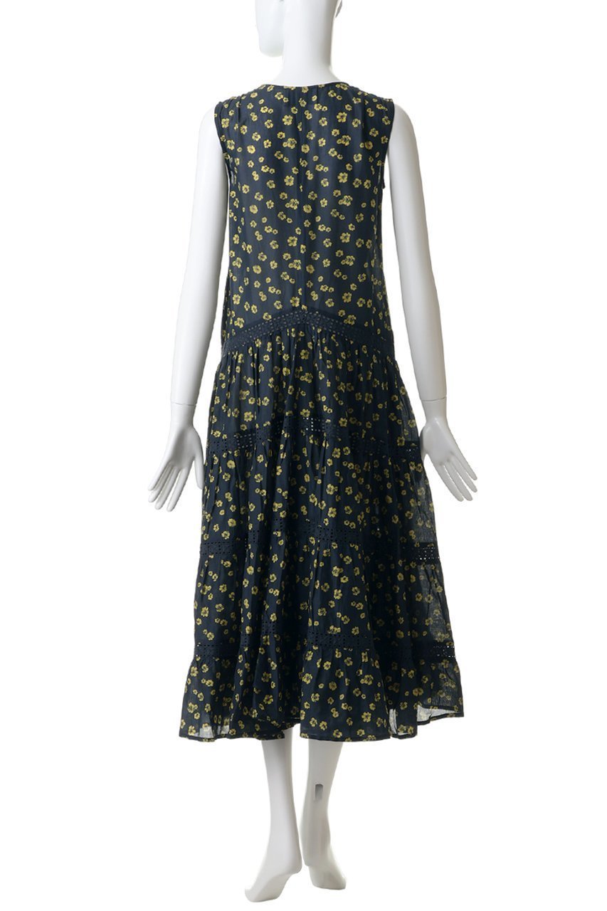 【マーレット/MERLETTE】のWALLIS PRINT フラワープリント Vネックティアードドレス 人気、トレンドファッション・服の通販 founy(ファニー) 　ファッション　Fashion　レディースファッション　Fashion for Women　ワンピース　Dresses　フォーマル・パーティードレス・結婚式用ドレス　Elegant & Casual Dresses　チュニック　Tunic Tops & Dresses　チュニック　Tunic, Long Top　ティアード　Tiered, Tiered Style　ドレス　Dress, One-Piece　フェミニン　Feminine, Girly　フラワー　Flower, Floral　プリント　Print, Printed Pattern　モダン　Modern, Contemporary　other-4|ID: prp329100004902854 ipo3291000000036693589