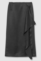 【アルアバイル/allureville】のイレギュラーフレアスカート 人気、トレンドファッション・服の通販 founy(ファニー) ファッション Fashion レディースファッション Fashion for Women スカート Skirts Aライン・フレアスカート A-Line & Flared Skirts サテン Satin, Glossy Fabric シルキー Silky, Smooth Texture タンブラー Tumbler, Travel Mug ドレープ Drape, Draping Fabric フレア Flare, Flared ラッフル Ruffle, Frill ラップ Wrap, Wrap Design ランダム Random, Irregular 新作・新入荷 New Arrivals / New In |ID:prp329100004902856