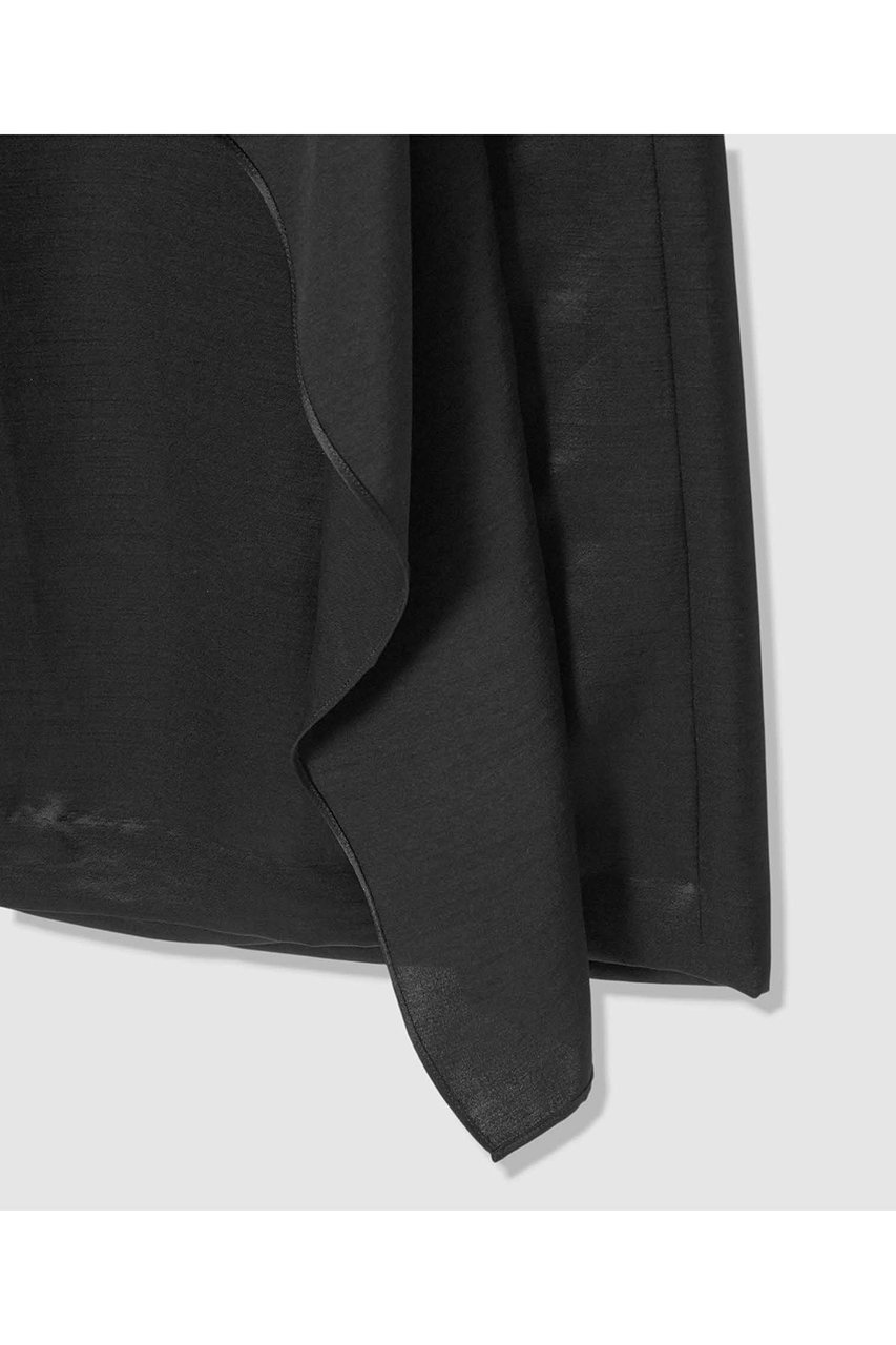 【アルアバイル/allureville】のイレギュラーフレアスカート 人気、トレンドファッション・服の通販 founy(ファニー) 　ファッション　Fashion　レディースファッション　Fashion for Women　スカート　Skirts　Aライン・フレアスカート　A-Line & Flared Skirts　サテン　Satin, Glossy Fabric　シルキー　Silky, Smooth Texture　タンブラー　Tumbler, Travel Mug　ドレープ　Drape, Draping Fabric　フレア　Flare, Flared　ラッフル　Ruffle, Frill　ラップ　Wrap, Wrap Design　ランダム　Random, Irregular　other-5|ID: prp329100004902856 ipo3291000000036693619