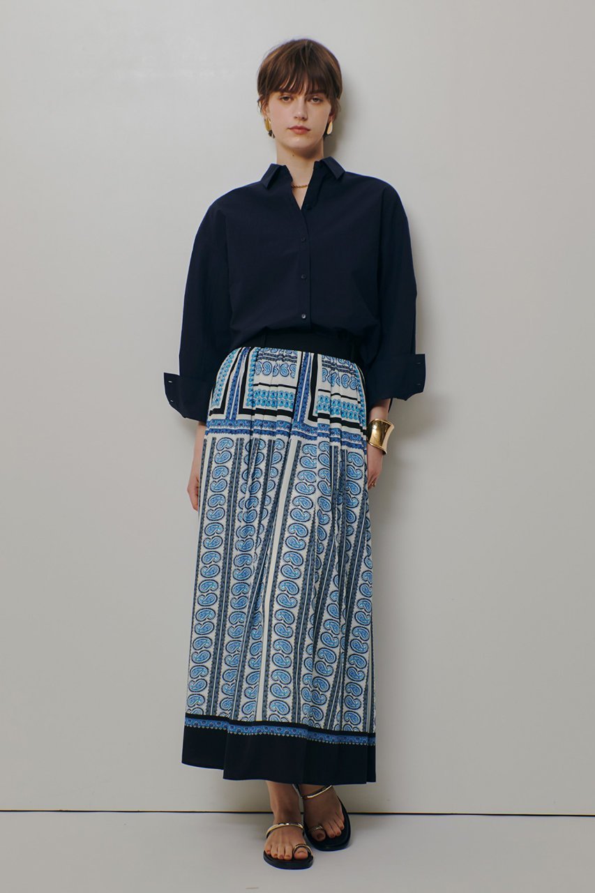 【アルアバイル/allureville】のOFFICINAペイズリースカート 人気、トレンドファッション・服の通販 founy(ファニー) 　ファッション　Fashion　レディースファッション　Fashion for Women　スカート　Skirts　ロングスカート　Long Skirts / Maxi & Midi Skirts　イタリア　Italy　ロング　Long, Long-Length　エレガント 上品　Elegant　other-6|ID: prp329100004902858 ipo3291000000036693636