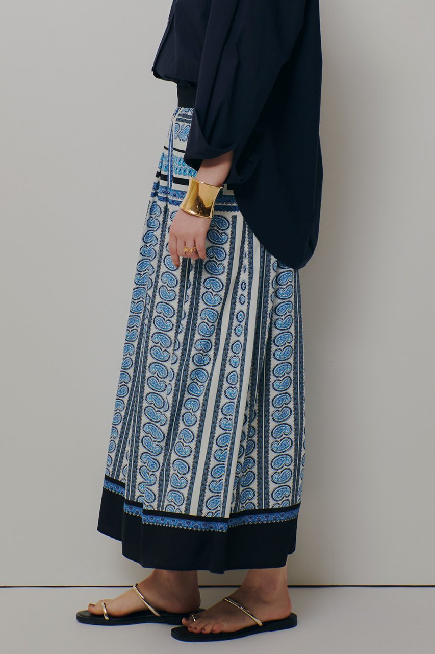 【アルアバイル/allureville】のOFFICINAペイズリースカート 人気、トレンドファッション・服の通販 founy(ファニー) 　ファッション　Fashion　レディースファッション　Fashion for Women　スカート　Skirts　ロングスカート　Long Skirts / Maxi & Midi Skirts　イタリア　Italy　ロング　Long, Long-Length　エレガント 上品　Elegant　other-8|ID: prp329100004902858 ipo3291000000036693638