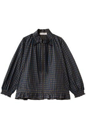 【マリリンムーン/MARILYN MOON】 ギンガムチェックプリーツフリルブルゾン人気、トレンドファッション・服の通販 founy(ファニー) ファッション Fashion レディースファッション Fashion for Women アウター Coat / Outerwear Collection レディースジャケット・軽アウター Jackets ブルゾンジャケット・スポーティアウター Blouson Jackets ギンガム Gingham, Gingham Fabric ジャケット Jacket, Outerwear タフタ Taffeta, Structured Fabric チェック Check, Plaid, Tartan バランス Balance, Style Balance ブルゾン Blouson, Bomber Jacket プリーツ Pleats, Pleated ボトム Bottoms, Lower Wear ポケット Pocket, Pocket Detail ラッフル Ruffle, Frill |ID:prp329100004902861