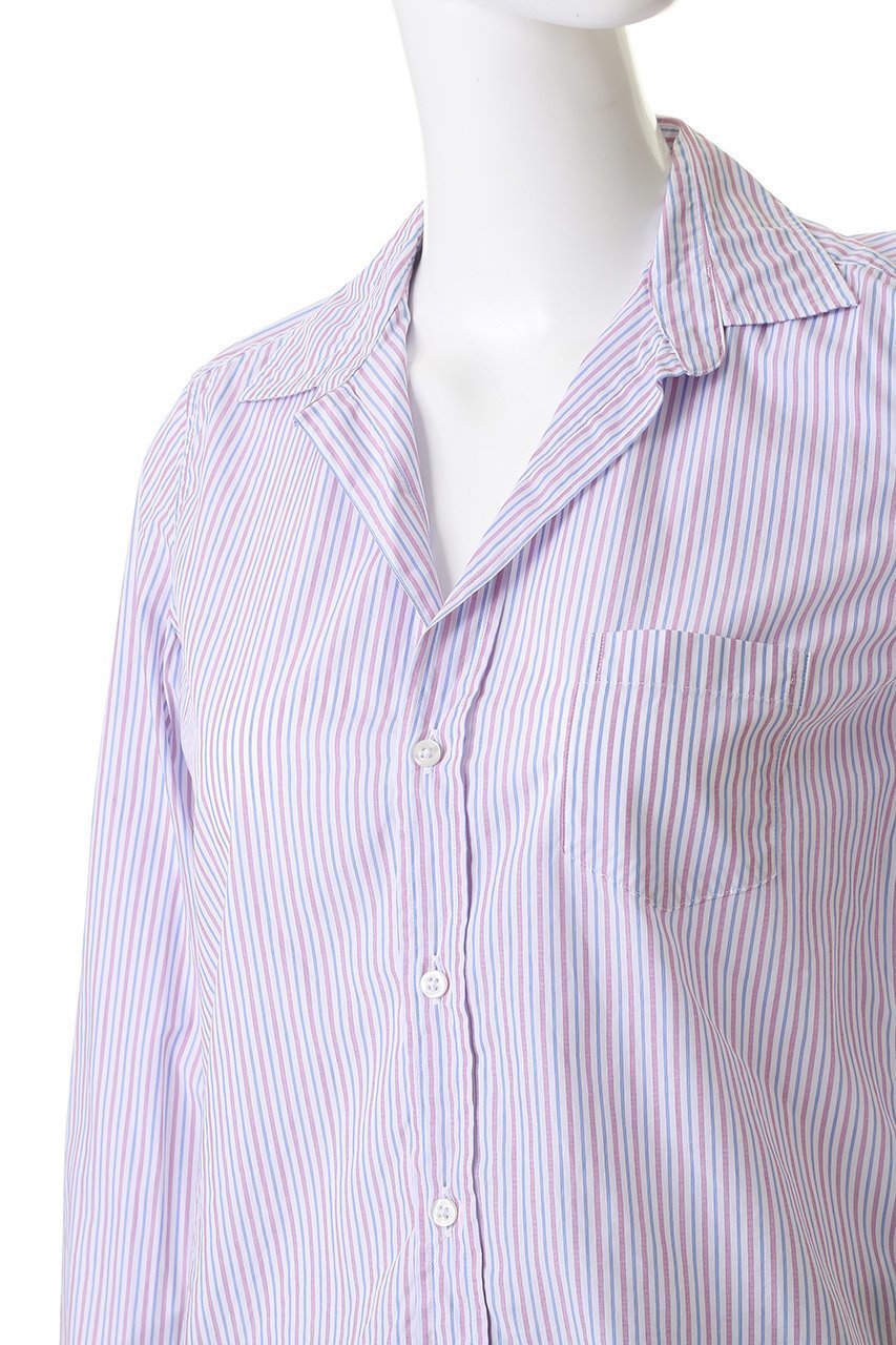 【フランク&アイリーン/Frank&Eileen】のBARRY イタリアンコットン ピンクマルチストライプ シャツ 人気、トレンドファッション・服の通販 founy(ファニー) 　ファッション　Fashion　レディースファッション　Fashion for Women　トップス・カットソー　Cut & Sew Tops　シャツ・ブラウス・オフィスカジュアル　Elegant Blouses & Button-Ups　コンパクト　Compact, Small Size　スキニー　Skinny, Slim Fit　ストライプ　Stripe, Striped Pattern　スリーブ　Sleeve, Long Sleeve / Short Sleeve　ロング　Long, Long-Length　ワイド　Wide, Wide Fit　other-5|ID: prp329100004902871 ipo3291000000036693756