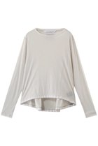 【マルティニーク/martinique】の【COGTHEBIGSMOKE】カットソー 人気、トレンドファッション・服の通販 founy(ファニー) ファッション Fashion レディースファッション Fashion for Women トップス・カットソー Cut & Sew Tops シャツ・ブラウス・オフィスカジュアル Elegant Blouses & Button-Ups ロングTシャツ・Tシャツ Longline T-Shirts & Tees カットソー・ベーシックTシャツ Cut-and-Sewn Tops / Stretch Tees & Basics カットソー Cut and Sewn Top スリーブ Sleeve, Long Sleeve / Short Sleeve ロング Long, Long-Length ワイド Wide, Wide Fit thumbnail ライトグレー|ID: prp329100004902874 ipo3291000000036693795