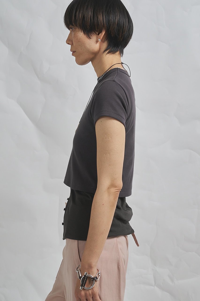 【ウィムガゼット/Whim Gazette】の【GEMINI】半袖Tシャツ 人気、トレンドファッション・服の通販 founy(ファニー) ファッション Fashion レディースファッション Fashion for Women トップス・カットソー Cut & Sew Tops シャツ・ブラウス・オフィスカジュアル Elegant Blouses & Button-Ups ロングTシャツ・Tシャツ Longline T-Shirts & Tees カットソー・ベーシックTシャツ Cut-and-Sewn Tops / Stretch Tees & Basics おすすめ Recommended / Our Picks カットソー Cut and Sewn Top コンパクト Compact, Small Size ショート Short, Short Length シンプル Simple, Minimal スリーブ Sleeve, Long Sleeve / Short Sleeve ボトム Bottoms, Lower Wear 半袖 Short Sleeve, Half Sleeve other-3|ID: prp329100004902876 ipo3291000000036693811