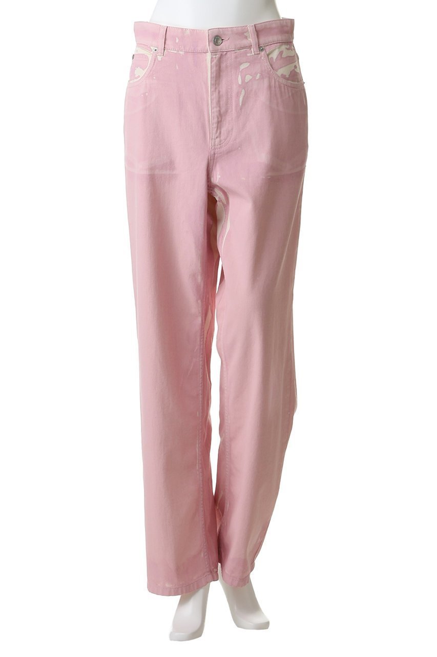 【マルニ/MARNI】のカラープリントライトデニムパンツ 人気、トレンドファッション・服の通販 founy(ファニー) 　ファッション　Fashion　レディースファッション　Fashion for Women　パンツ　Pants & Trousers　デニムパンツ・ジーンズ・美脚デニム　Denim Jeans & Pants　ストレート　Straight, Straight Cut　デニム　Denim, Jeans Material　バランス　Balance, Style Balance　ワイド　Wide, Wide Fit　other-2|ID: prp329100004902881 ipo3291000000036693846