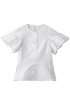 【アミカ/AMICA】のクチュールフレアスリーブトップ ホワイト|ID: prp329100004902886 ipo3291000000036693905