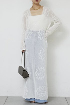 【ガリャルダガランテ/GALLARDAGALANTE】のメッシュニットドレス 人気、トレンドファッション・服の通販 founy(ファニー) ファッション Fashion レディースファッション Fashion for Women ワンピース Dresses フォーマル・パーティードレス・結婚式用ドレス Elegant & Casual Dresses チュニック Tunic Tops & Dresses シアー Sheer, See-Through チュニック Tunic, Long Top ドレス Dress, One-Piece ロング Long, Long-Length 新作・新入荷 New Arrivals / New In |ID:prp329100004902888