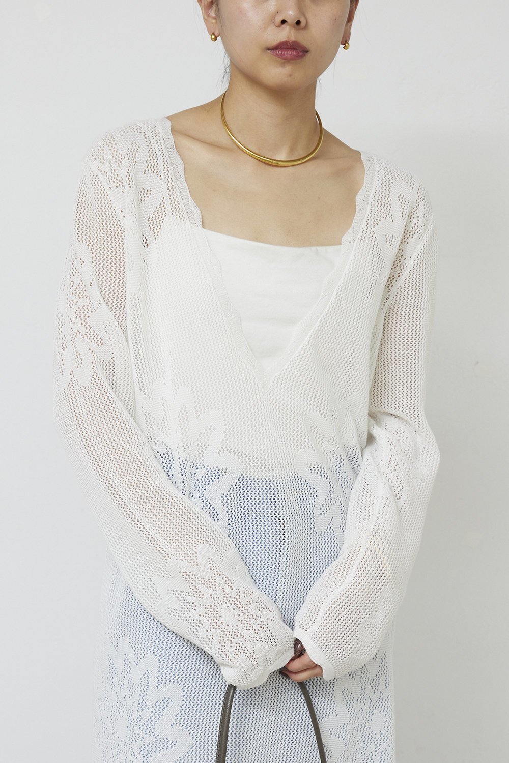 【ガリャルダガランテ/GALLARDAGALANTE】のメッシュニットドレス 人気、トレンドファッション・服の通販 founy(ファニー) 　ファッション　Fashion　レディースファッション　Fashion for Women　ワンピース　Dresses　フォーマル・パーティードレス・結婚式用ドレス　Elegant & Casual Dresses　チュニック　Tunic Tops & Dresses　シアー　Sheer, See-Through　チュニック　Tunic, Long Top　ドレス　Dress, One-Piece　ロング　Long, Long-Length　新作・新入荷　New Arrivals / New In　other-3|ID: prp329100004902888 ipo3291000000036693924