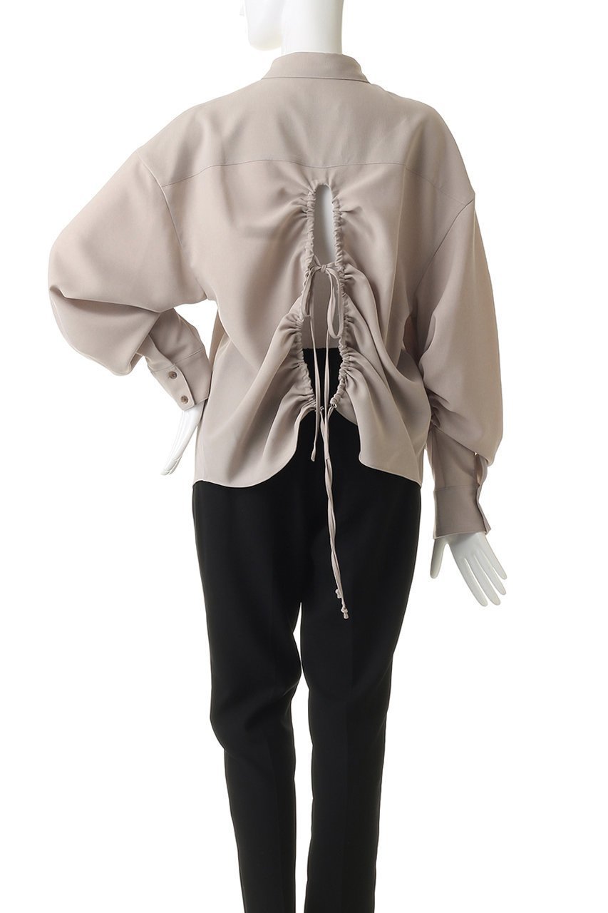 【スタニングルアー/STUNNING LURE】のバックドロストシャツ 人気、トレンドファッション・服の通販 founy(ファニー) 　ファッション　Fashion　レディースファッション　Fashion for Women　トップス・カットソー　Cut & Sew Tops　シャツ・ブラウス・オフィスカジュアル　Elegant Blouses & Button-Ups　バッグ　Bags　インナー　Innerwear　シンプル　Simple, Minimal　スリーブ　Sleeve, Long Sleeve / Short Sleeve　ドローストリング　Drawstring, Pull Cord　フロント　Front, Front Design　レース　Lace, Lace Fabric　ロング　Long, Long-Length　再入荷　Restock / Back in Stock　other-5|ID: prp329100004902889 ipo3291000000036693934