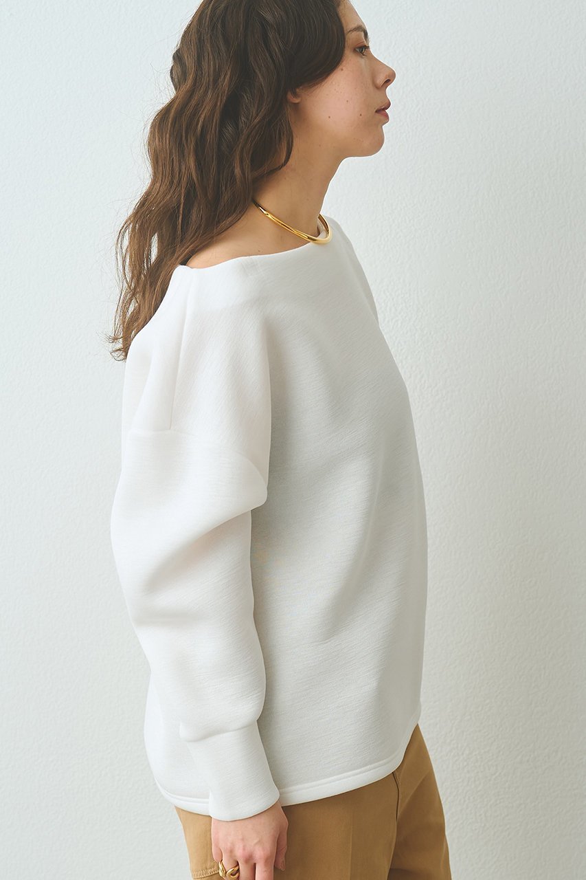 【ウィムガゼット/Whim Gazette】のオフショルダンボールプルオーバー 人気、トレンドファッション・服の通販 founy(ファニー) 　ファッション　Fashion　レディースファッション　Fashion for Women　トップス・カットソー　Cut & Sew Tops　シャツ・ブラウス・オフィスカジュアル　Elegant Blouses & Button-Ups　ロングTシャツ・Tシャツ　Longline T-Shirts & Tees　カジュアルプルオーバー・ニットトップス　Pullovers & Knit Tops / Casual Pullovers　カットソー・ベーシックTシャツ　Cut-and-Sewn Tops / Stretch Tees & Basics　スリーブ　Sleeve, Long Sleeve / Short Sleeve　フォルム　Silhouette, Form　ロング　Long, Long-Length　再入荷　Restock / Back in Stock　other-5|ID: prp329100004902892 ipo3291000000036693963