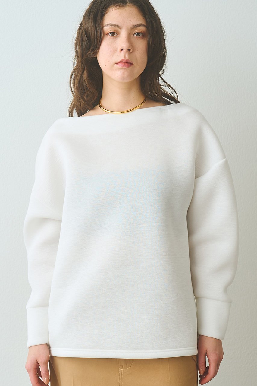 【ウィムガゼット/Whim Gazette】のオフショルダンボールプルオーバー 人気、トレンドファッション・服の通販 founy(ファニー) 　ファッション　Fashion　レディースファッション　Fashion for Women　トップス・カットソー　Cut & Sew Tops　シャツ・ブラウス・オフィスカジュアル　Elegant Blouses & Button-Ups　ロングTシャツ・Tシャツ　Longline T-Shirts & Tees　カジュアルプルオーバー・ニットトップス　Pullovers & Knit Tops / Casual Pullovers　カットソー・ベーシックTシャツ　Cut-and-Sewn Tops / Stretch Tees & Basics　スリーブ　Sleeve, Long Sleeve / Short Sleeve　フォルム　Silhouette, Form　ロング　Long, Long-Length　再入荷　Restock / Back in Stock　other-6|ID: prp329100004902892 ipo3291000000036693964