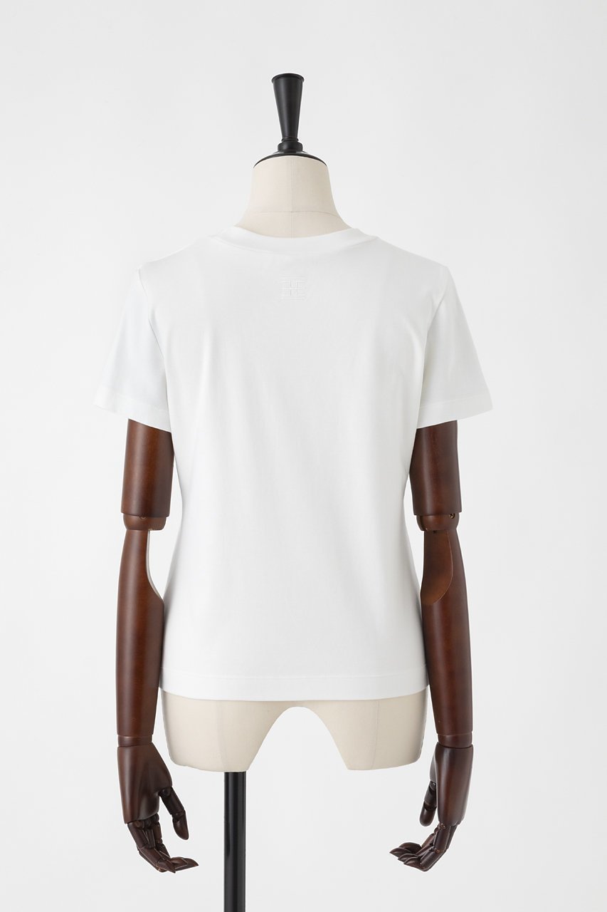 【オーヴィル/EAUVIRE】のコンパクトTシャツ 人気、トレンドファッション・服の通販 founy(ファニー) 　ファッション　Fashion　レディースファッション　Fashion for Women　トップス・カットソー　Cut & Sew Tops　シャツ・ブラウス・オフィスカジュアル　Elegant Blouses & Button-Ups　ロングTシャツ・Tシャツ　Longline T-Shirts & Tees　カットソー・ベーシックTシャツ　Cut-and-Sewn Tops / Stretch Tees & Basics　なめらか　Smooth, Silky Texture　コンパクト　Compact, Small Size　ショート　Short, Short Length　シルク　Silk, 100% Silk　スリーブ　Sleeve, Long Sleeve / Short Sleeve　フィット　Fit, Slim Fit　人気　Popular, Best Seller　定番　Standard, Basic Item　日本製　Made In Japan　other-3|ID: prp329100004902895 ipo3291000000036693982