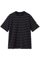 【ヌメロ ヴェントゥーノ/N°21 / MEN】の【MEN】ボーダー Tシャツ 人気、トレンドファッション・服の通販 founy(ファニー) ファッション Fashion メンズファッション Fashion for Men トップス・カットソー Cut & Sew Tops メンズシャツ Shirts ショート Short, Short Length スリーブ Sleeve, Long Sleeve / Short Sleeve バランス Balance, Style Balance ボーダー Border, Stripe リゾート Resort, Vacation Style |ID:prp329100004902896