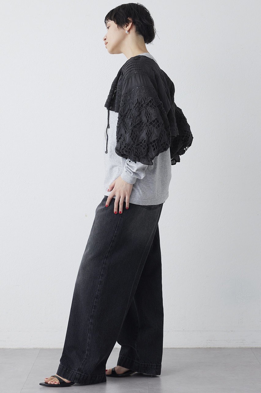 【ウィムガゼット/Whim Gazette】のボレロブラウス 人気、トレンドファッション・服の通販 founy(ファニー) 　ファッション　Fashion　レディースファッション　Fashion for Women　アウター　Coat / Outerwear Collection　ボレロ・ショート丈ジャケット / ドレス羽織りに　Boleros & Short Jackets　トップス・カットソー　Cut & Sew Tops　シャツ・ブラウス・オフィスカジュアル　Elegant Blouses & Button-Ups　おすすめ　Recommended / Our Picks　インド　Indian Textile　クール　Cool, Chic　スリーブ　Sleeve, Long Sleeve / Short Sleeve　バランス　Balance, Style Balance　ボレロ　Bolero, Short Cardigan　ミックス　Mix, Mixed Style　レース　Lace, Lace Fabric　ロング　Long, Long-Length　other-3|ID: prp329100004902958 ipo3291000000036694541