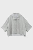 【スタニングルアー/STUNNING LURE】のロールアップクロップドシャツ 人気、トレンドファッション・服の通販 founy(ファニー) ファッション Fashion レディースファッション Fashion for Women トップス・カットソー Cut & Sew Tops シャツ・ブラウス・オフィスカジュアル Elegant Blouses & Button-Ups ウォッシャブル Machine Washable ショート Short, Short Length スリーブ Sleeve, Long Sleeve / Short Sleeve トレンド Trend, Trending Now 夏 Summer 新作・新入荷 New Arrivals / New In |ID:prp329100004902959