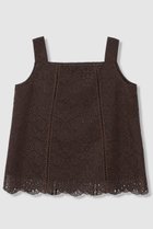 【アナイ/ANAYI】の【セットアップ対応商品】エンブロイダリーキャミソール ブラウン|ID: prp329100004902971 ipo3291000000037240156