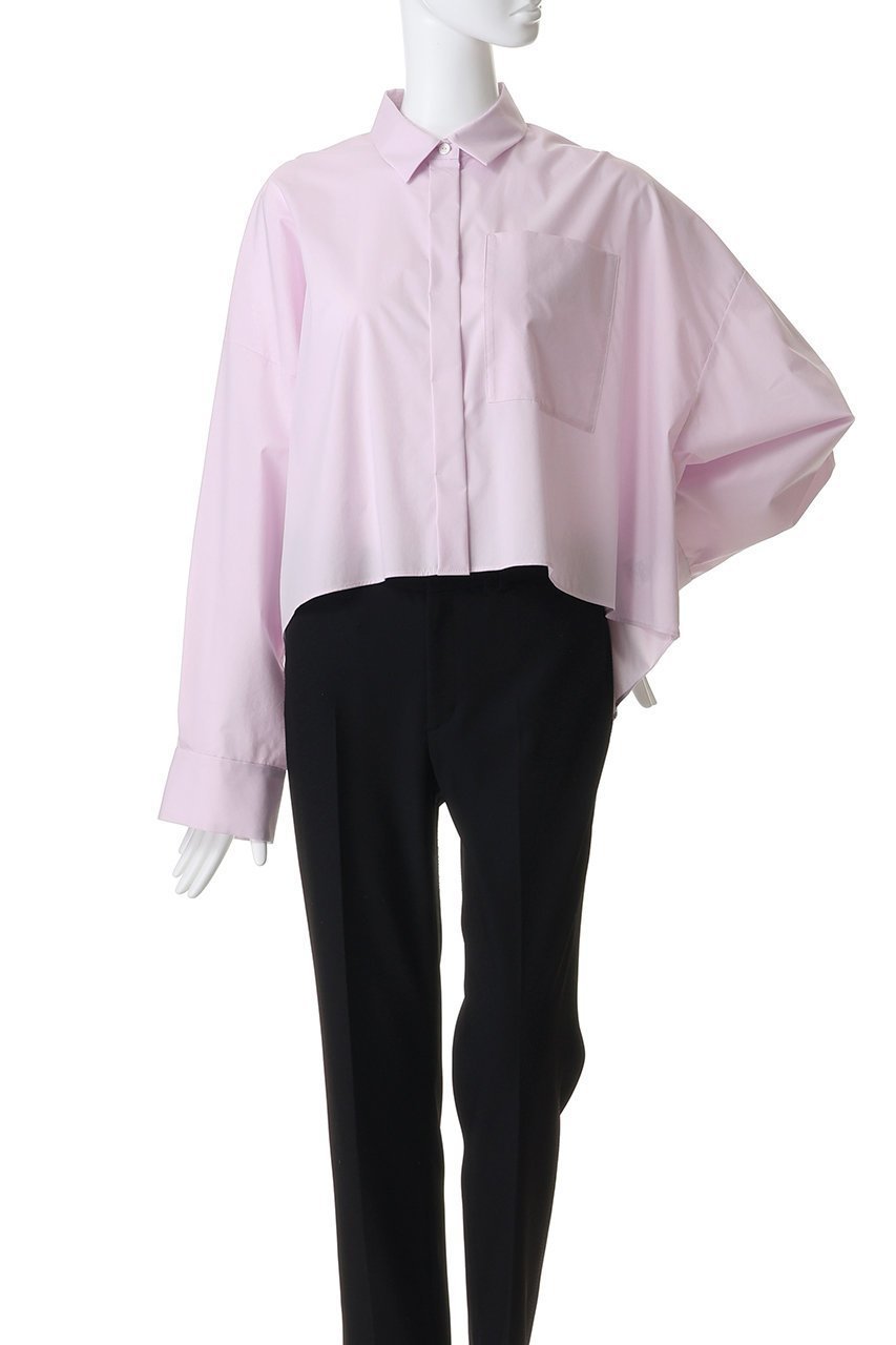 【エンフォルド/ENFOLD】のJUST-LENGTH SHIRT 人気、トレンドファッション・服の通販 founy(ファニー) ファッション Fashion レディースファッション Fashion for Women トップス・カットソー Cut & Sew Tops シャツ・ブラウス・オフィスカジュアル Elegant Blouses & Button-Ups ストレッチ Stretch, Stretchy Fabric スリーブ Sleeve, Long Sleeve / Short Sleeve セットアップ Set-Up, Coordinated Outfit タフタ Taffeta, Structured Fabric バランス Balance, Style Balance ロング Long, Long-Length ワイド Wide, Wide Fit 再入荷 Restock / Back in Stock 羽織 Haori, Light Jacket other-2|ID: prp329100004902979 ipo3291000000036694724