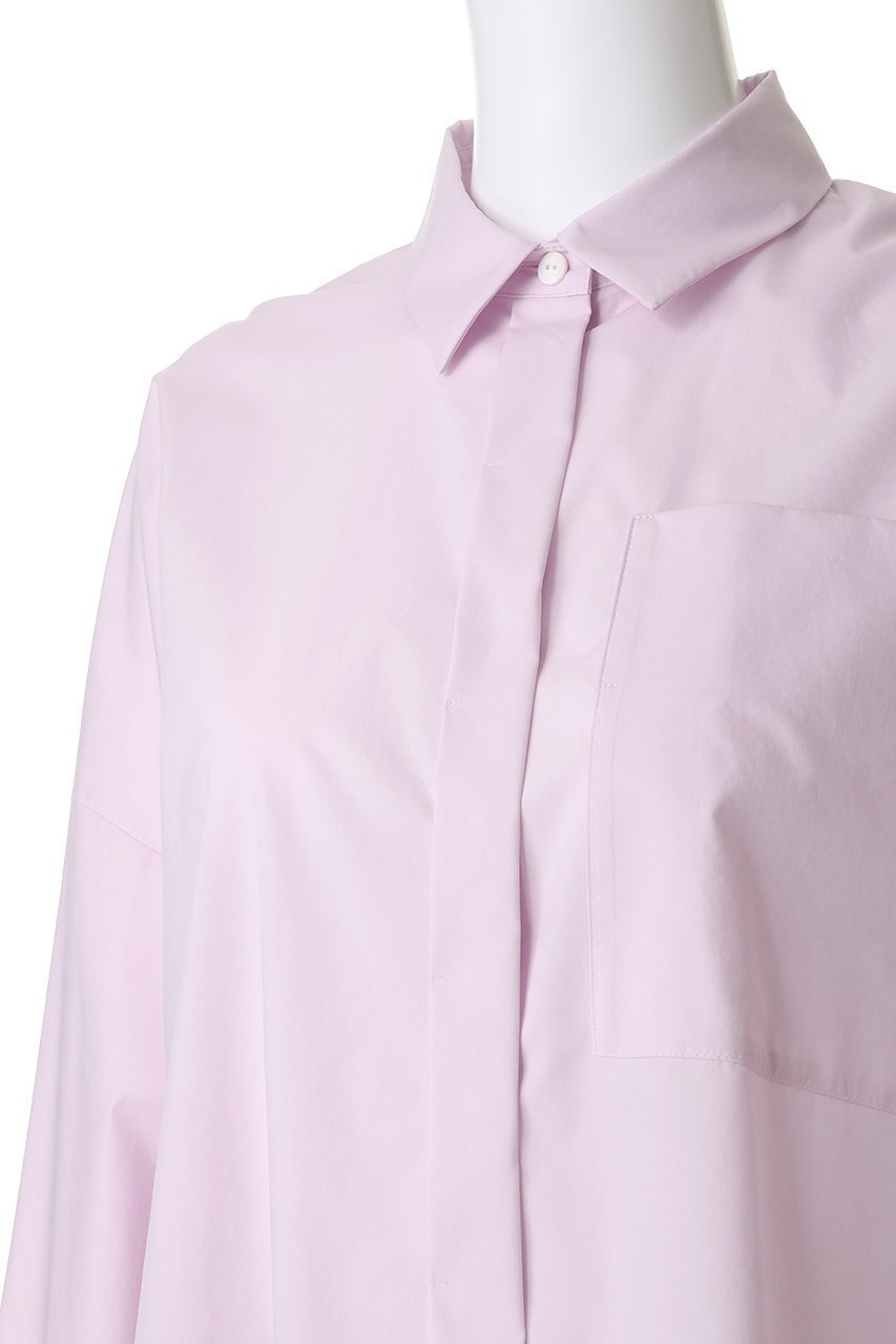 【エンフォルド/ENFOLD】のJUST-LENGTH SHIRT 人気、トレンドファッション・服の通販 founy(ファニー) ファッション Fashion レディースファッション Fashion for Women トップス・カットソー Cut & Sew Tops シャツ・ブラウス・オフィスカジュアル Elegant Blouses & Button-Ups ストレッチ Stretch, Stretchy Fabric スリーブ Sleeve, Long Sleeve / Short Sleeve セットアップ Set-Up, Coordinated Outfit タフタ Taffeta, Structured Fabric バランス Balance, Style Balance ロング Long, Long-Length ワイド Wide, Wide Fit 再入荷 Restock / Back in Stock 羽織 Haori, Light Jacket other-5|ID: prp329100004902979 ipo3291000000036694727