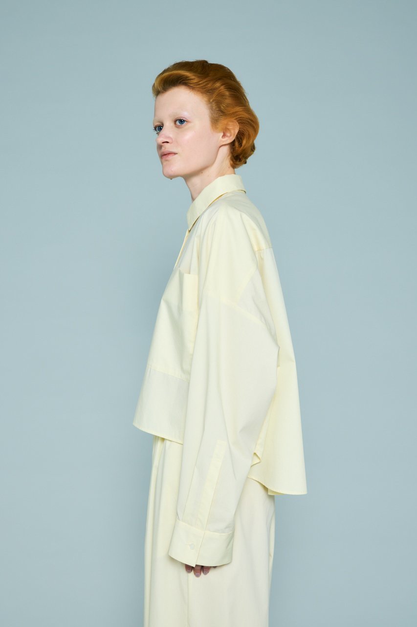 【エンフォルド/ENFOLD】のJUST-LENGTH SHIRT 人気、トレンドファッション・服の通販 founy(ファニー) ファッション Fashion レディースファッション Fashion for Women トップス・カットソー Cut & Sew Tops シャツ・ブラウス・オフィスカジュアル Elegant Blouses & Button-Ups ストレッチ Stretch, Stretchy Fabric スリーブ Sleeve, Long Sleeve / Short Sleeve セットアップ Set-Up, Coordinated Outfit タフタ Taffeta, Structured Fabric バランス Balance, Style Balance ロング Long, Long-Length ワイド Wide, Wide Fit 再入荷 Restock / Back in Stock 羽織 Haori, Light Jacket other-6|ID: prp329100004902979 ipo3291000000036694728