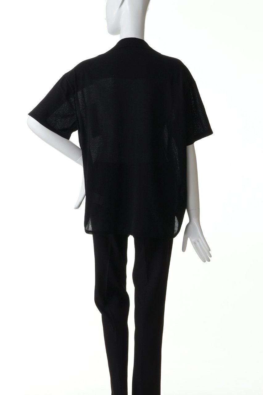 【エイトン/ATON】のHIGH TWIST コットン ニット シャツ 人気、トレンドファッション・服の通販 founy(ファニー) 　ファッション　Fashion　レディースファッション　Fashion for Women　トップス・カットソー　Cut & Sew Tops　ニット　Knit Tops & Sweaters　シャツ・ブラウス・オフィスカジュアル　Elegant Blouses & Button-Ups　カジュアルプルオーバー・ニットトップス　Pullovers & Knit Tops / Casual Pullovers　ドレープ　Drape, Draping Fabric　ボトム　Bottoms, Lower Wear　ポケット　Pocket, Pocket Detail　ヨーク　Yoke, Yoke Design　吸水　Absorbent, Quick-Dry　夏　Summer　羽織　Haori, Light Jacket　other-4|ID: prp329100004902982 ipo3291000000036694881