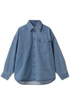 【アッパー ハイツ/upper hights】のTHE MORGAN デニムシャツ 人気、トレンドファッション・服の通販 founy(ファニー) ファッション Fashion レディースファッション Fashion for Women トップス・カットソー Cut & Sew Tops シャツ・ブラウス・オフィスカジュアル Elegant Blouses & Button-Ups おすすめ Recommended / Our Picks スリーブ Sleeve, Long Sleeve / Short Sleeve デニム Denim, Jeans Material ロング Long, Long-Length 羽織 Haori, Light Jacket thumbnail MID BLUE|ID: prp329100004902993 ipo3291000000036694996