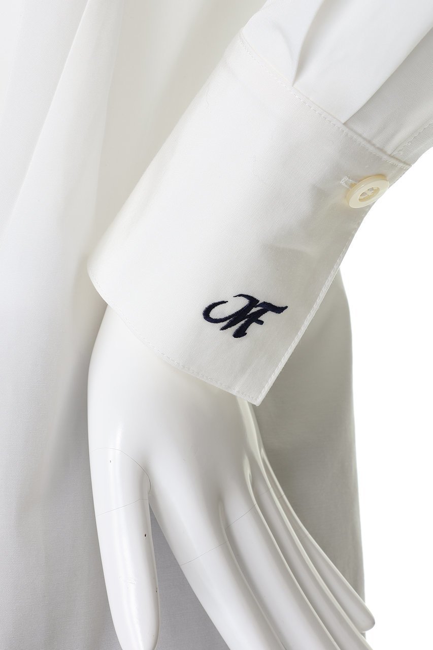 【エムフィル/M Fil】のトリアセテート コットン タイプライター フロントタックブラウス 人気、トレンドファッション・服の通販 founy(ファニー) 　ファッション　Fashion　レディースファッション　Fashion for Women　トップス・カットソー　Cut & Sew Tops　シャツ・ブラウス・オフィスカジュアル　Elegant Blouses & Button-Ups　カフス　Cuff Design　スリーブ　Sleeve, Long Sleeve / Short Sleeve　タイプライター　Typewriter Fabric, Crisp Cotton　フォルム　Silhouette, Form　ロング　Long, Long-Length　other-6|ID: prp329100004902997 ipo3291000000036825623