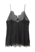 【ザ ストア バイ シー/THE STORE by C】のレースキャミソール 人気、トレンドファッション・服の通販 founy(ファニー) ファッション Fashion レディースファッション Fashion for Women トップス・カットソー Cut & Sew Tops キャミソール&ノースリーブ Camisoles & Sleeveless Tops シャツ・ブラウス・オフィスカジュアル Elegant Blouses & Button-Ups インナー Innerwear エレガント 上品 Elegant キャミソール Camisole, Spaghetti Strap Top シルク Silk, 100% Silk チュール Tulip, Tulip Motif ノースリーブ Sleeveless, No-Sleeve フランス France, French レース Lace, Lace Fabric thumbnail ブラック|ID: prp329100004903033 ipo3291000000036695310