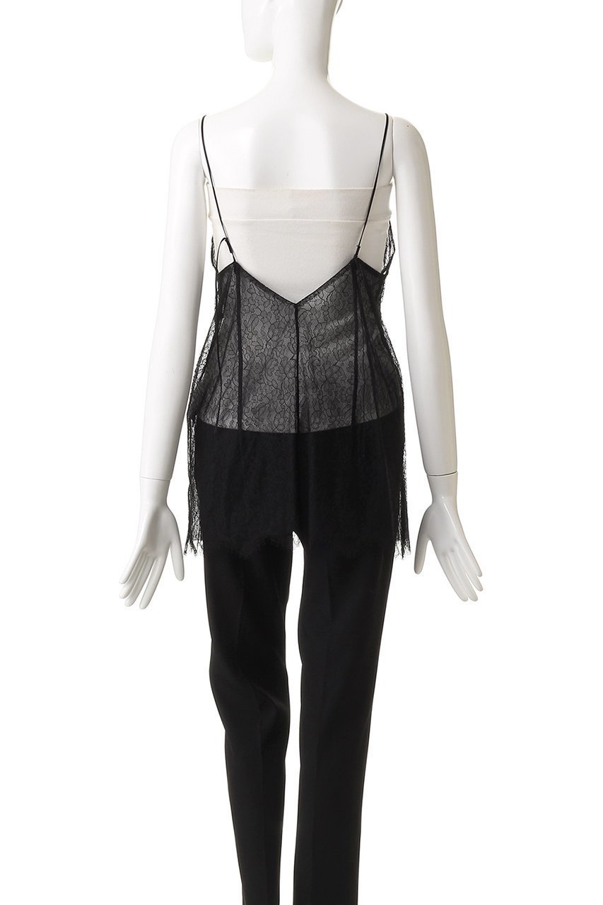 【ザ ストア バイ シー/THE STORE by C】のレースキャミソール 人気、トレンドファッション・服の通販 founy(ファニー) 　ファッション　Fashion　レディースファッション　Fashion for Women　トップス・カットソー　Cut & Sew Tops　キャミソール&ノースリーブ　Camisoles & Sleeveless Tops　シャツ・ブラウス・オフィスカジュアル　Elegant Blouses & Button-Ups　インナー　Innerwear　エレガント 上品　Elegant　キャミソール　Camisole, Spaghetti Strap Top　シルク　Silk, 100% Silk　チュール　Tulip, Tulip Motif　ノースリーブ　Sleeveless, No-Sleeve　フランス　France, French　レース　Lace, Lace Fabric　other-4|ID: prp329100004903033 ipo3291000000036695314