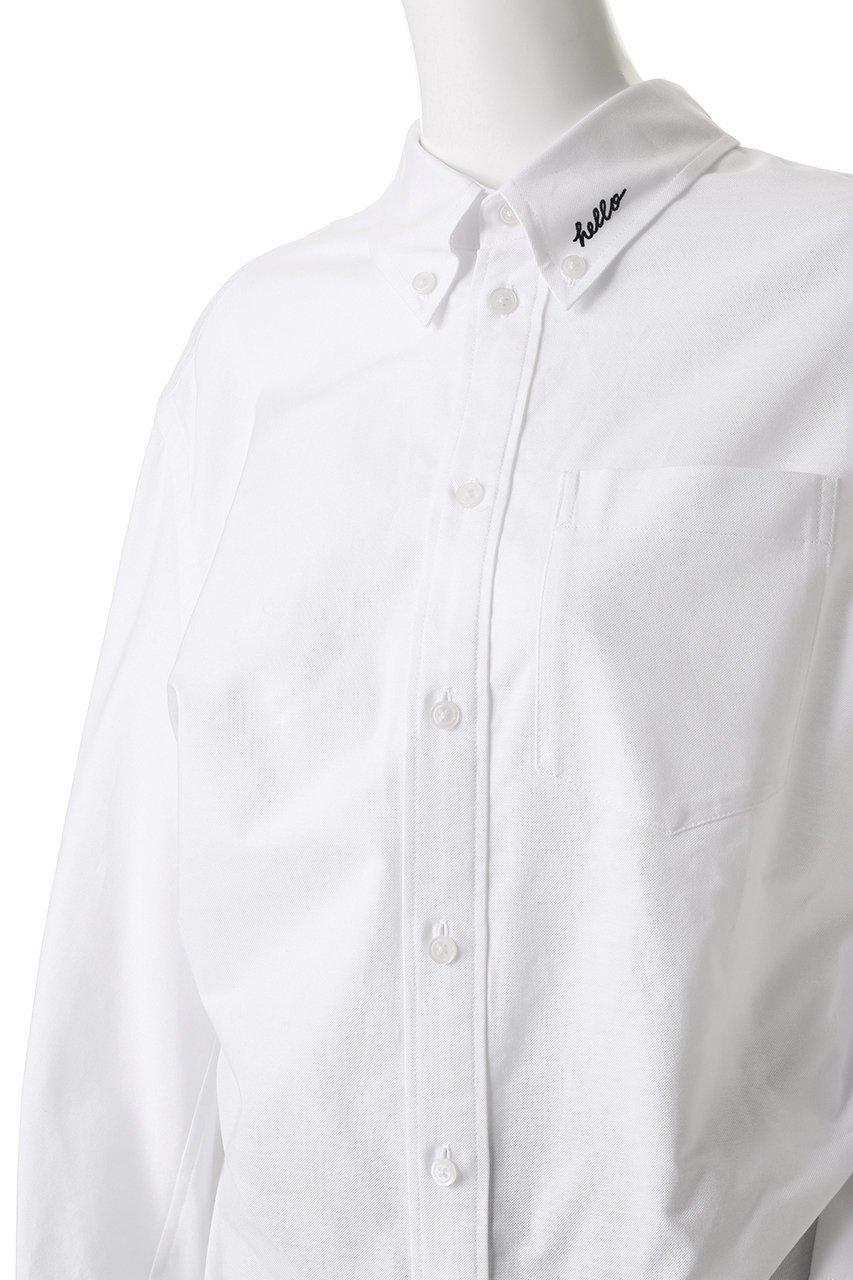 【マディソンブルー/MADISONBLUE】のSWING TWISTED SH OX オックスシャツ 人気、トレンドファッション・服の通販 founy(ファニー) 　ファッション　Fashion　レディースファッション　Fashion for Women　トップス・カットソー　Cut & Sew Tops　シャツ・ブラウス・オフィスカジュアル　Elegant Blouses & Button-Ups　スリーブ　Sleeve, Long Sleeve / Short Sleeve　ドレープ　Drape, Draping Fabric　ロング　Long, Long-Length　other-5|ID: prp329100004903035 ipo3291000000036695332