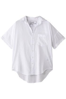【フランク&アイリーン/Frank&Eileen】のROSE オーガニックボイル 半袖シャツ 人気、トレンドファッション・服の通販 founy(ファニー) ファッション Fashion レディースファッション Fashion for Women トップス・カットソー Cut & Sew Tops シャツ・ブラウス・オフィスカジュアル Elegant Blouses & Button-Ups サマー Summer, Summer Style ショート Short, Short Length スリーブ Sleeve, Long Sleeve / Short Sleeve ボトム Bottoms, Lower Wear 半袖 Short Sleeve, Half Sleeve 定番 Standard, Basic Item |ID:prp329100004903056