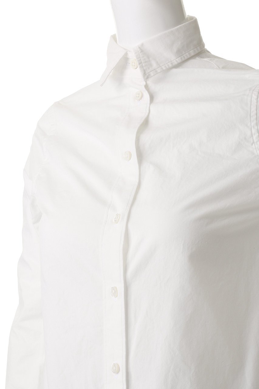 【マディソンブルー/MADISONBLUE】のMADAME SHIRT WASHED OUT MADAME シャツ 人気、トレンドファッション・服の通販 founy(ファニー) 　ファッション　Fashion　レディースファッション　Fashion for Women　トップス・カットソー　Cut & Sew Tops　シャツ・ブラウス・オフィスカジュアル　Elegant Blouses & Button-Ups　シンプル　Simple, Minimal　ジャケット　Jacket, Outerwear　スリーブ　Sleeve, Long Sleeve / Short Sleeve　タイプライター　Typewriter Fabric, Crisp Cotton　デコルテ　Décolleté, Neckline　ドレス　Dress, One-Piece　ロング　Long, Long-Length　定番　Standard, Basic Item　other-5|ID: prp329100004903063 ipo3291000000036745367