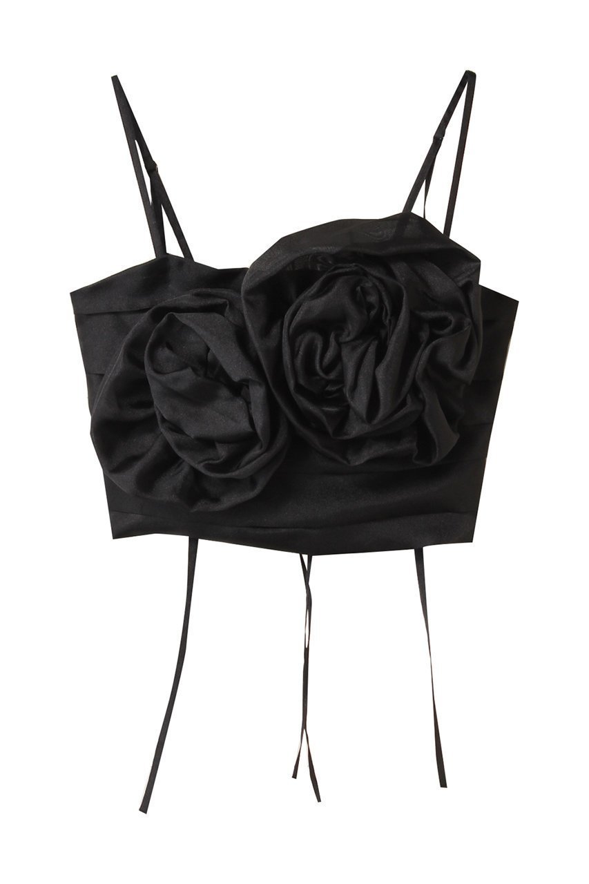 【プランク プロジェクト/PRANK PROJECT】のローズビスチェ / Rose Bustier インテリア・キッズ・メンズ・レディースファッション・服の通販 founy(ファニー) ファッション Fashion レディースファッション Fashion for Women トップス・カットソー Cut & Sew Tops キャミソール&ノースリーブ Camisoles & Sleeveless Tops シャツ・ブラウス・オフィスカジュアル Elegant Blouses & Button-Ups ビスチェ Bustiers & Corset Tops / Layered Bustier Style おすすめ Recommended / Our Picks オーガンジー Organza Fabric タンク Tank Top, Sleeveless Top ノースリーブ Sleeveless, No-Sleeve ビスチェ Bustier, Corset Top プリント Print, Printed Pattern モチーフ Motif, Design Theme ラップ Wrap, Wrap Design レース Lace, Lace Fabric ローズ Rose, Rose Motif BLK(ブラック)|ID: prp329100004903074 ipo3291000000036695618