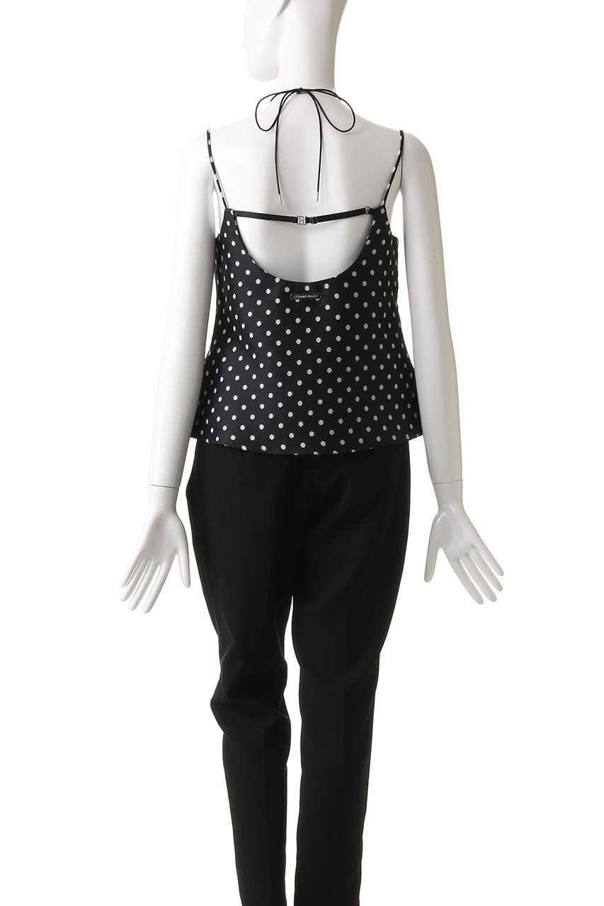 【プランク プロジェクト/PRANK PROJECT】のコクーンキャミ / Cocoon Cami 人気、トレンドファッション・服の通販 founy(ファニー) 　ファッション　Fashion　レディースファッション　Fashion for Women　トップス・カットソー　Cut & Sew Tops　キャミソール&ノースリーブ　Camisoles & Sleeveless Tops　シャツ・ブラウス・オフィスカジュアル　Elegant Blouses & Button-Ups　ロングTシャツ・Tシャツ　Longline T-Shirts & Tees　カットソー・ベーシックTシャツ　Cut-and-Sewn Tops / Stretch Tees & Basics　おすすめ　Recommended / Our Picks　カットジャガード　Cut Jacquard　キャミソール　Camisole, Spaghetti Strap Top　サテン　Satin, Glossy Fabric　タンク　Tank Top, Sleeveless Top　チュール　Tulip, Tulip Motif　ドット　Polka Dot, Dot Pattern　エレガント 上品　Elegant　other-4|ID: prp329100004903092 ipo3291000000036695838
