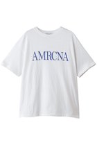 【アメリカーナ/Americana】のラフィー丸胴プリントTシャツ ホワイト|ID: prp329100004903099 ipo3291000000036695934